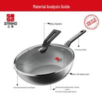 Sanhe Tianqiong Black Diamond Non-stick Wok
