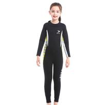 2.5mm Neoprene Kids Full Wetsuit Girls Snorkeling Surfing Swimming UV Protection Long Sleeve Thermal Dive Suit S 6-7Y purple