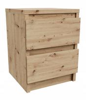 Szafka nocna 2 szuflady komoda stolik nocny artisan