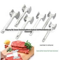 Aluminum Alloy Meat Tenderizer: Double-Sided Steak Hammer for Kitchen - Available in Large and Small Sizes. 115g Small Hammer: 22cm*6cm*6cm