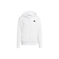 Adidas ZNE. Austas sportinis švarkas su gobtuvu, baltas, IN1843 XL white