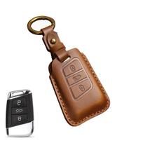Automobilio rakto dėklo dangtelis skirtas Volkswagen VW Golf 7 gti mk7 r Touran Skoda Octavia 3 Superb Karoq Kodiaq Seat Leon mk3 Ateca Priedai