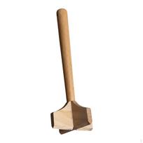 Wooden Meat Chopper Potato Masher Versatile Easy to Use Durability Premium Utensil Ground Beef
