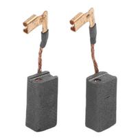 2 Piece Set Carbon Brush Carbon And Metal Construction