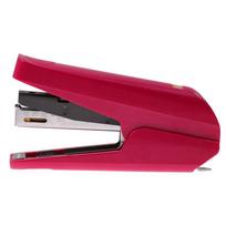 MAX Meikesi HD-10TL Low-Effort Stapler, Student Office Stapler Office Supplies with Staple Remover, Compatible with No.10 Staples, Pink