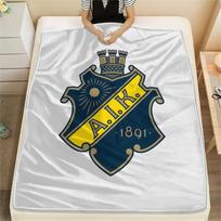 AIK Fotboll Flannel Blanket, High quality Comfortable for All Seasons, Home Decor, Warmth and Comfort 80cm x 120cm