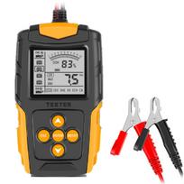 12V 24V Car Battery Tester  LCD Battery Analyzer Test Tool Digital Analyzer Tester CCA IR SOH Measurement for Car Truck Boat SUV geltona