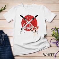 Ancient Japanese Cherry Blossom Samurai Katana Sword T-Shirt Unisex T-shirt 1 S