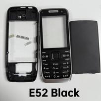 Phone Housing For Nokia E52 Phone E52  Back Front Faceplate Frame with Keypad E52 Black