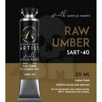 Sart-40 scale color art raw umber