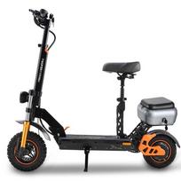 Twofish V5 Max Electric Scooter 11  Tire 1000W Peak Motor Urban Commuter E-scooter With Seat 48V 18AH Dual Disc Brakes Max Load 120Kg