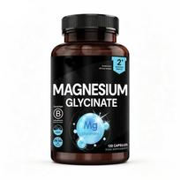 High Strength Magnesium Glycinate 120 Vegan Capsules 1 PACK