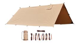 Bushmen hot tarp™ 4x3 cotton  tarp polycotton 220 g/m² z wyjściem na komin