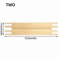 Mortise-And-Tenon Joint Design Needlework Stretcher Bars Cross Stitch Frame  Canvas Painting 15.24*1.7*1.7cm