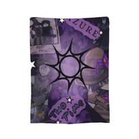 Azuretime Anime Blanket Flannel Print Azure Two Time Forsakens Multifunction Warm Throw Blankets for Home Outdoor Bedspreads Size: 75*100cm, Weight: 230 GSM