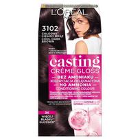 Loreal casting creme gloss farba do włosów - 3102 ciemny chłodny brąz (48ml, 72ml, 60ml)