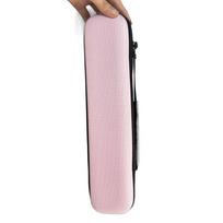 Hard Shell Hair Straightener Storage Bag Portable Hair Rollers Storage Box  Hair Dryer rožinė
