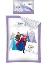 Cotton crib bedding 100x135 frozen elsa anna