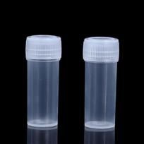 5 ml plastikinių mėginių buteliuko mėgintuvėlio mini maži buteliukai buteliukai laikymo talpyklos 20pcs