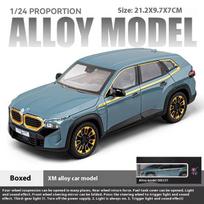 Nauja 1:24 mastelio lydinio automobilio žaislinis modelis su šviesos ir garso efektais bei spyruokliniu mechanizmu, tinkamas vaikams ir kolekcionieriams, smagus ir patvarus mėlyna