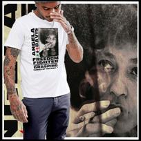 Angela Davis T-Shirt Civil Rights Melanin quote African Pride Freedom fighters S