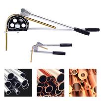 19mm 3/4 Inch Manual Copper Pipe Bender Ratcheting Tool for HVAC Refrigeration Tubing 0-180 Degree Bending United States