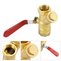3/4  BSP Equal Female Thread Brass Y Type Strainer Filter Ball Valve