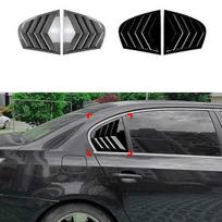 BMW 5 Series E60 (04-10) Rear Window Louvers Sticker - 1 Pair None