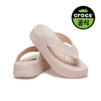 Crocs Women Getaway Platform Flip Qua QUARTZ(Z6UR)/W8(250)