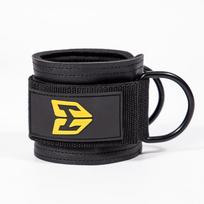 1Pcs Leather Fitness Ankle Straps Adjustable D-Ring Foot Support Cuffs Gym Leg Strength Workouts Pulley Buckle Sports Feet Guard 1 piece