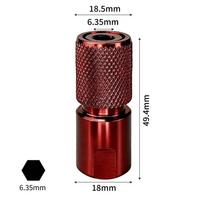 6.35mm Hex Shaft Adapter for M10 Threaded Angle Grinder For 100mm Diameter 1pc