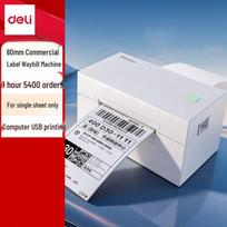 Deli GE382 High-Speed Thermal Label Printer CN plug (adapter included)
