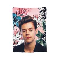 Harrys Styles Kiss All the Time Disco Occasionally Blankets Fleece Autumn/Winter Aperture Throw Blankets for Home Couch Quilt Size: 75*100cm, Weight: 230 GSM