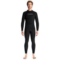 Mens 1.5mm Full Body Wetsuit Scuba Diving Snorkeling Surfing Swimming Warmth Protection Spring Summer Fall Winter XXXL juoda