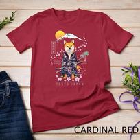 Shiba Inu Japanese Aesthetic Sakura Cherry Blossoms T-Shirt Unisex T-shirt 2 S