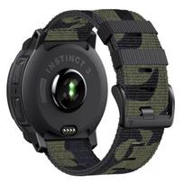 Nylon Rugged for Garmin Instinct 2/2X/3 Watch Band 45/50mm Breathable Wristband for Instinct Solar/Esports Tactical Band Instinct 22mm