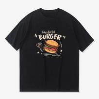 Burger Deal 50% Off Free Delivery Graphic Print T-shirt XXL
