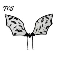 Bat Wing Costume for Kids Girls, Halloween Fairy Portable Gear Parties, Cosplay, Festivals, Stage Performance Durable Cosplay Accessory juoda