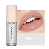 HANDAIYAN Lip Gloss Sexy Rich Shiny Crystal Jelly Red Nude Lipstick Liquid Waterproof Moisturizing Oily Lip Gloss Makeup 801