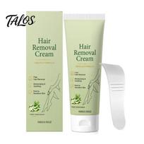 Facial Hair Remover 100G Removal Cream with Spatula, Pain Free Gentle Sensitive Skin Depilatory for Men Women, Legs Arm Underarms Hydrating 100g