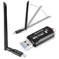 Dwuzakresowa karta sieciowa adapter wifi na usb 3.0 ac 1200mbps mb/s 5ghz