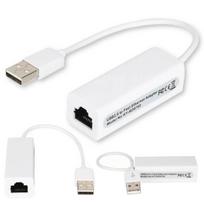 Adapter ethernet usb 2.0 przejściówka 100mbps przejściówka rj-45 lan usb-a