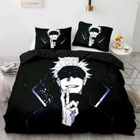 Anime Jujutsu Kaisen Patalynės Komplektas Antklodės Užvalkalas Miegamojo Antklodės Užvalkalai Viengulis Dvivietis Karališko Dydžio Antklodės Užvalkalas Namų Tekstilė 135x200cm