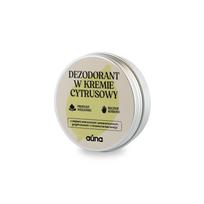 Naturalny dezodorant w kremie cytrusowy 60 ml z olejkiem grejpfrutowym i pomarańczowym