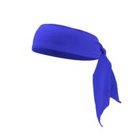 Head Tie Pirate Headbands Jogging Sport Sweatband Yoga Hair Ribbon Sports Sweat Headband mėlyna