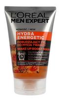 Loreal men hydra energetic pobudzający żel do mycia twarzy 100ml