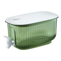 Faucet Fridge Can Plastic Tea Pots Cool Water Bucket Juice Pitcher Pot  Home žalia