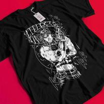 Jojo's Bizarre Adventure T-Shirt Jonathan Joeastar Shirt Dio Tshirt Jotaro Kujo AA327 L