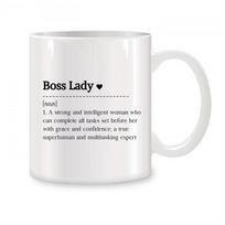 coffce mugBoss Lady Mugs For Like A Boss Birthday Gifts Novelty Coffee Ceramic Tea Cups White 11 oz 330ml
