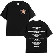 Tate McRae So Close To What Miss Possessive Album Tour 2026 T-Shirts Men Women Hip Hop Short Sleeve T Shirts Male Cotton T-sh... S įvairiaspalvis